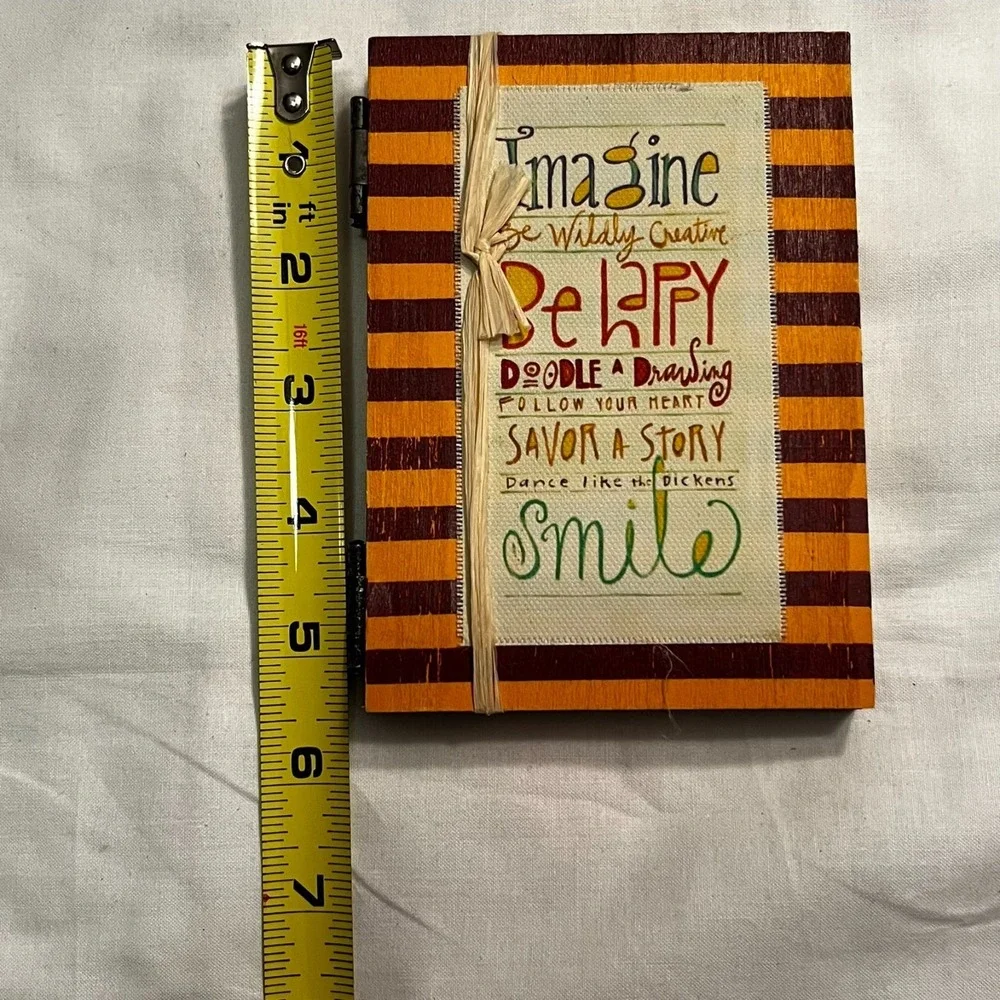 Set of 4 Card Boards by Marcie - Wood Greeting Card- photo frame & chalkboard